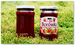Borówka dodatek do mięs i drobiu - przecier.